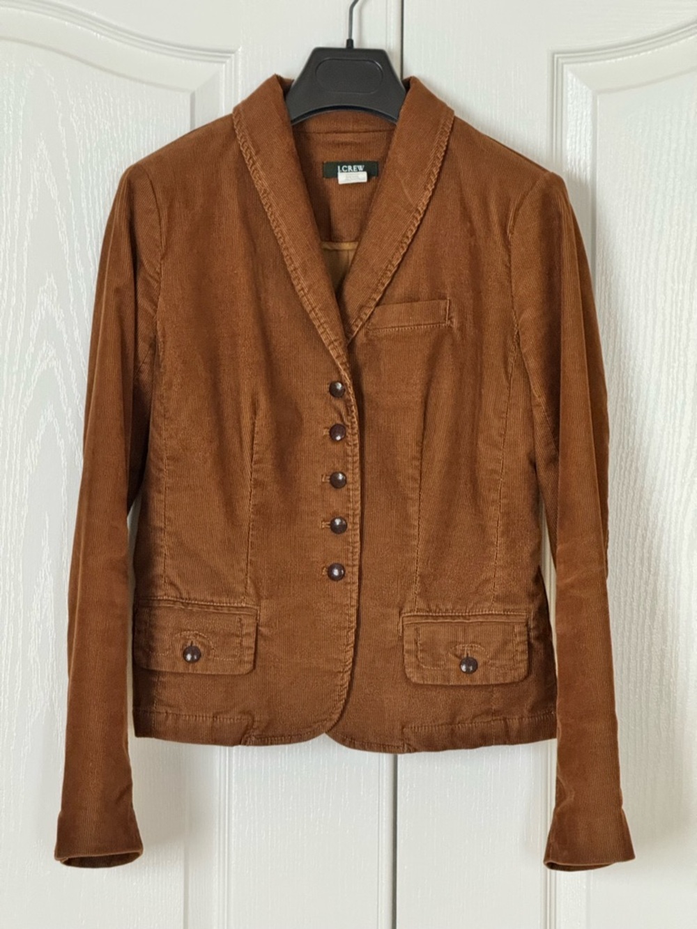 J. Crew Walnut Brown Corduroy Blazer Jacket - Size 2